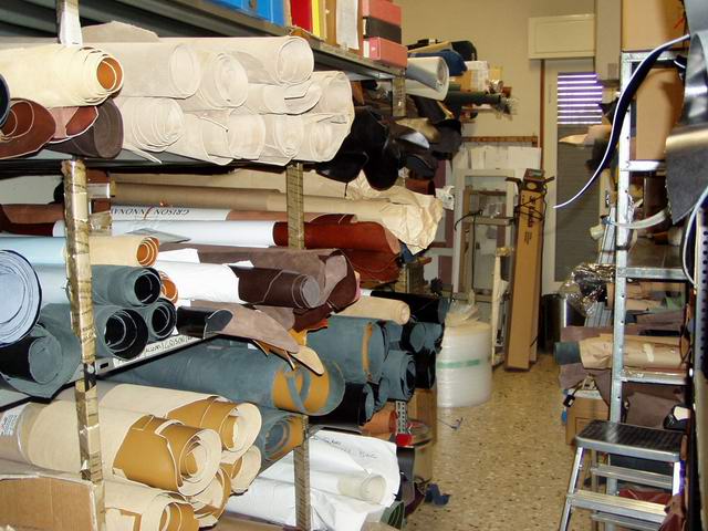 pellame e tessuti per realizzazioni artigianali