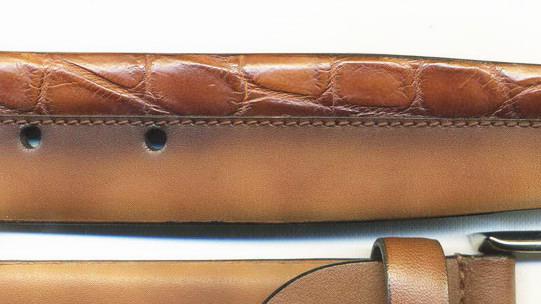 Trattamento pellami in crust all’anilina